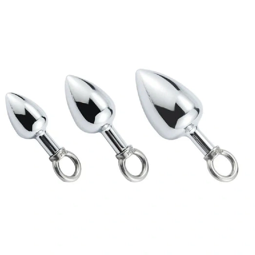 Anal Hooks Cock 4663 Anal with Stainless DiscreetChoice Ring Set Steel Hook 0110